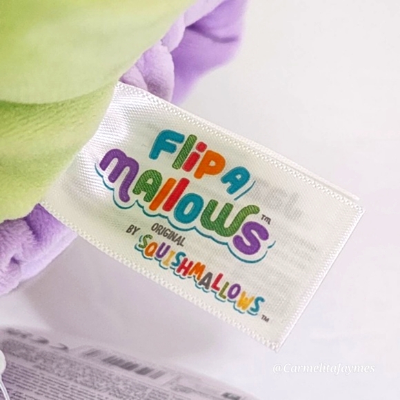 BIBIANA 🔄 RUTABAGA 🦋🐛 Butterlfy  Caterpillar Flipamallow Squishmallow ☆ NWT ☆ - Picture 8 of 9